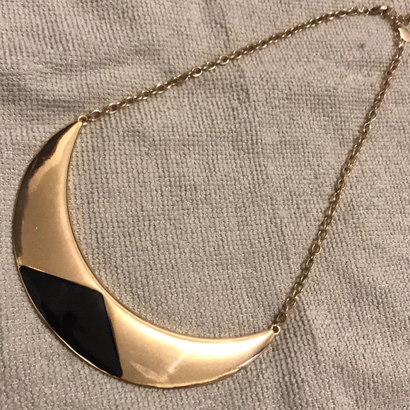 Aldo Black/Gold Accessory Necklace - Picture 2 of 4